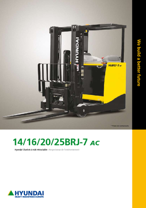 Carretillas elevadoras eléctricas Hyundai 14 BRJ 7