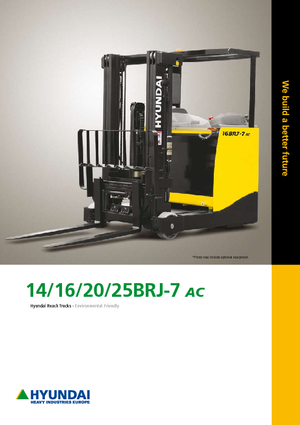 Carretillas elevadoras eléctricas Hyundai 20 BRJ 7