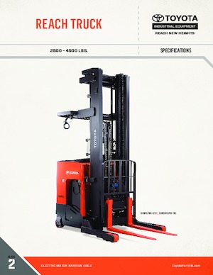 Carretillas elevadoras eléctricas Toyota 9BDRU13