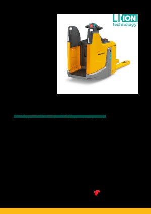 Transpaletas con plataforma elevadora Jungheinrich ERE 225