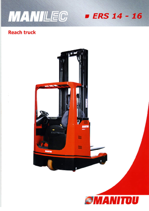 Carretillas elevadoras eléctricas Manitou ERS 14
