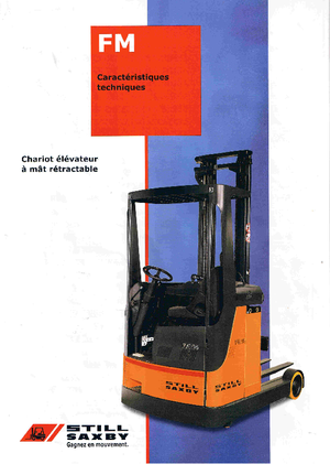 Carretillas elevadoras eléctricas Still FM 14