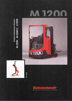 Carretillas elevadoras eléctricas Sichelschmidt M 1214 ASM