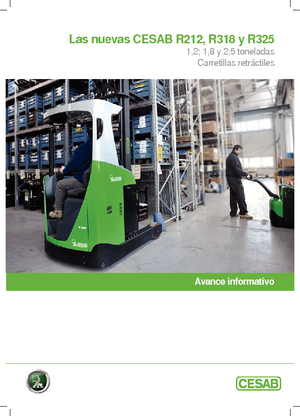 Carretillas elevadoras eléctricas Cesab R 212