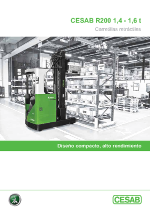 Carretillas elevadoras eléctricas Cesab R 214