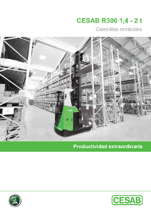 Carretillas elevadoras eléctricas Cesab R 320