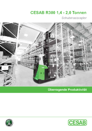 Carretillas elevadoras eléctricas Cesab R 320