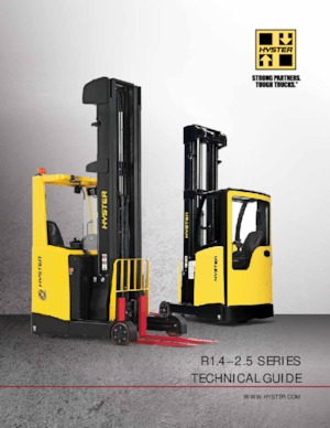 Carretillas elevadoras eléctricas Hyster R 2.5
