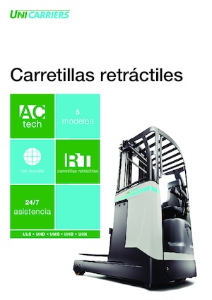 Carretillas elevadoras eléctricas UniCarriers UMS 160 