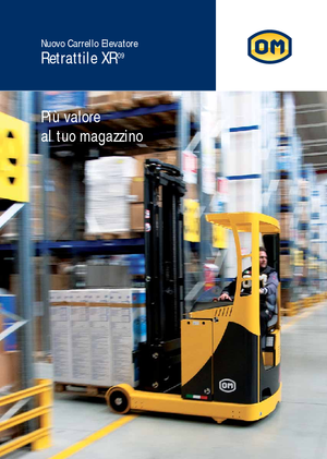 Carretillas elevadoras eléctricas OM XR 14 ac