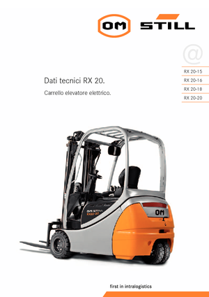 Carretillas elevadoras eléctricas Still RX 20-20 P