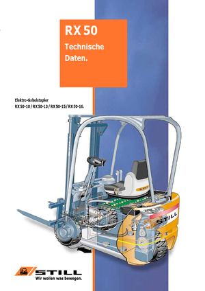 Carretillas elevadoras eléctricas Still RX 50-10