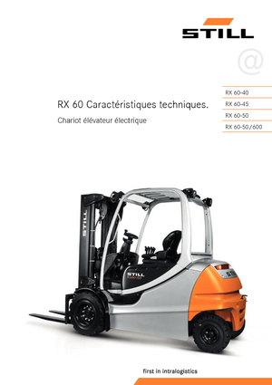 Carretillas elevadoras eléctricas Still RX 60-50