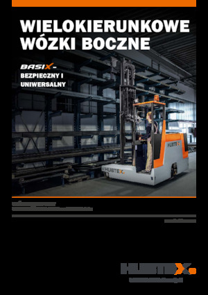 Carretillas elevadoras de carga lateral eléctricas Hubtex DS 27 EL