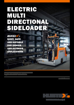 Carretillas elevadoras de carga lateral eléctricas Hubtex DS 30 EL