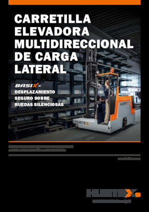 Carretillas elevadoras de carga lateral eléctricas Hubtex DS 30 EL