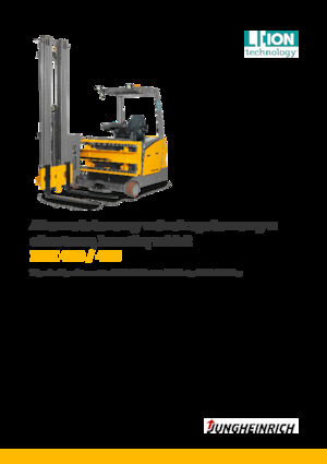 Carretillas elevadoras de carga lateral eléctricas Jungheinrich EFX 410