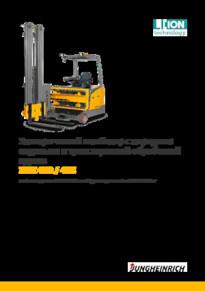 Carretillas elevadoras de carga lateral eléctricas Jungheinrich EFX 410