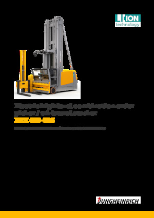 Carretillas elevadoras de carga lateral eléctricas Jungheinrich EKX 516k