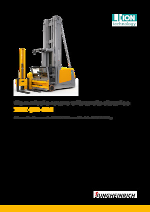 Carretillas elevadoras de carga lateral eléctricas Jungheinrich EKX 516k