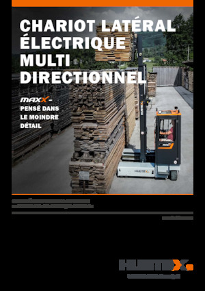Carretillas elevadoras de carga lateral eléctricas Hubtex MaxX 60 EL