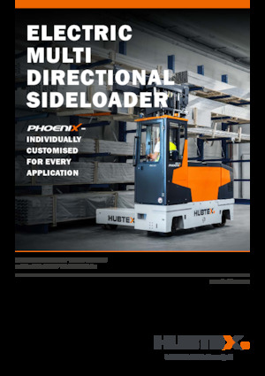 Carretillas elevadoras de carga lateral eléctricas Hubtex Phoenix