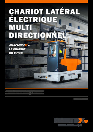 Carretillas elevadoras de carga lateral eléctricas Hubtex Phoenix