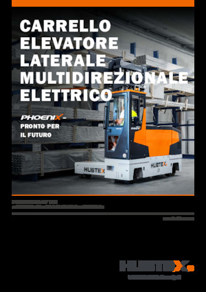 Carretillas elevadoras de carga lateral eléctricas Hubtex Phoenix