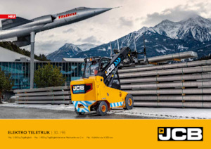 Manipuladoras telescópicas eléctricas JCB 30-19E 