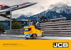 Manipuladoras telescópicas eléctricas JCB 30-19E 