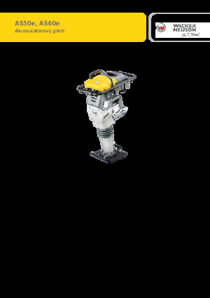 Apisonadores eléctricos Wacker Neuson AS60e 