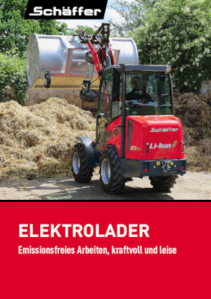 Cargadoras de ruedas eléctricas Schäffer 16e