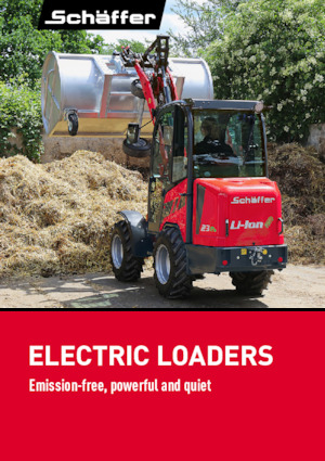 Cargadoras de ruedas eléctricas Schäffer 16e