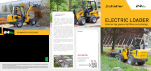 Cargadoras de ruedas eléctricas Schäffer 24e