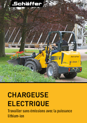 Cargadoras de ruedas eléctricas Schäffer 24e