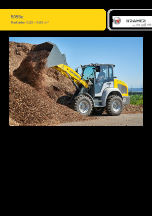 Cargadoras de ruedas eléctricas Kramer 5055 e