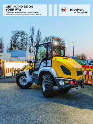 Cargadoras de ruedas eléctricas Kramer 5065eL