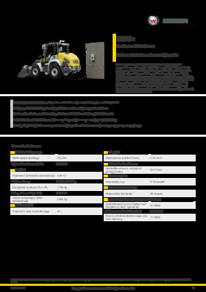 Cargadoras de ruedas eléctricas Kramer 5065e