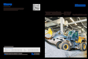 Cargadoras de ruedas eléctricas XCMG XC968-EV