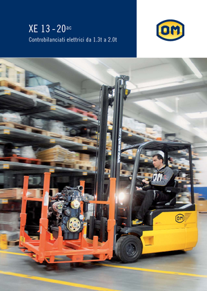 Carretillas elevadoras eléctricas OM XE 15/3 ac