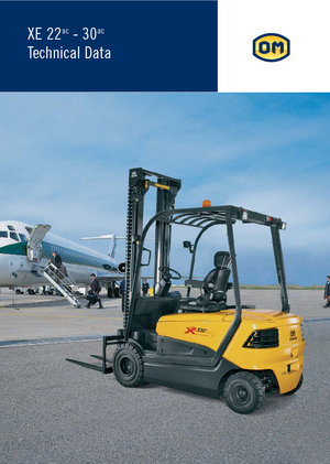 Carretillas elevadoras eléctricas OM XE 22 ac