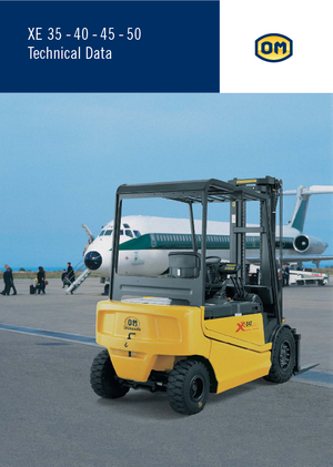 Carretillas elevadoras eléctricas OM XE 35