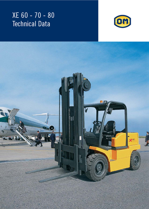 Carretillas elevadoras eléctricas OM XE 80