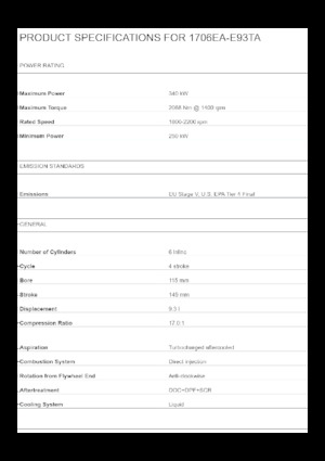 Motores Perkins 1706EA-E93TA