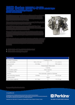 Motores Perkins 2206J-E13TA