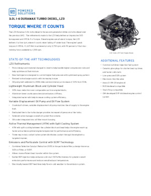 Motores GM 3.0L I-6
