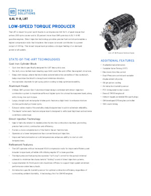 Motores GM 6.6L V-8