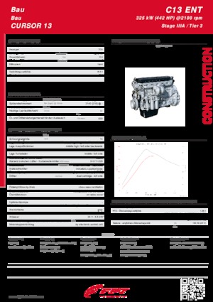 Motores FPT Industrial Cursor13 ENT (325 kW)