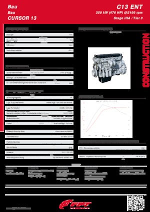 Motores FPT Industrial Cursor13 ENT (350 kW)