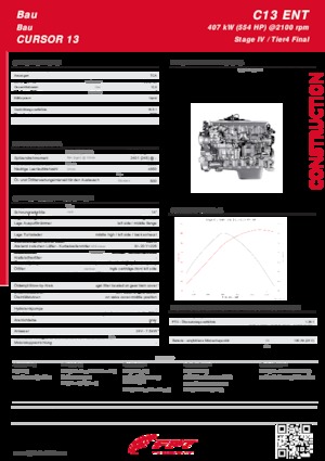 Motores FPT Industrial Cursor13 ENT (407 kW)